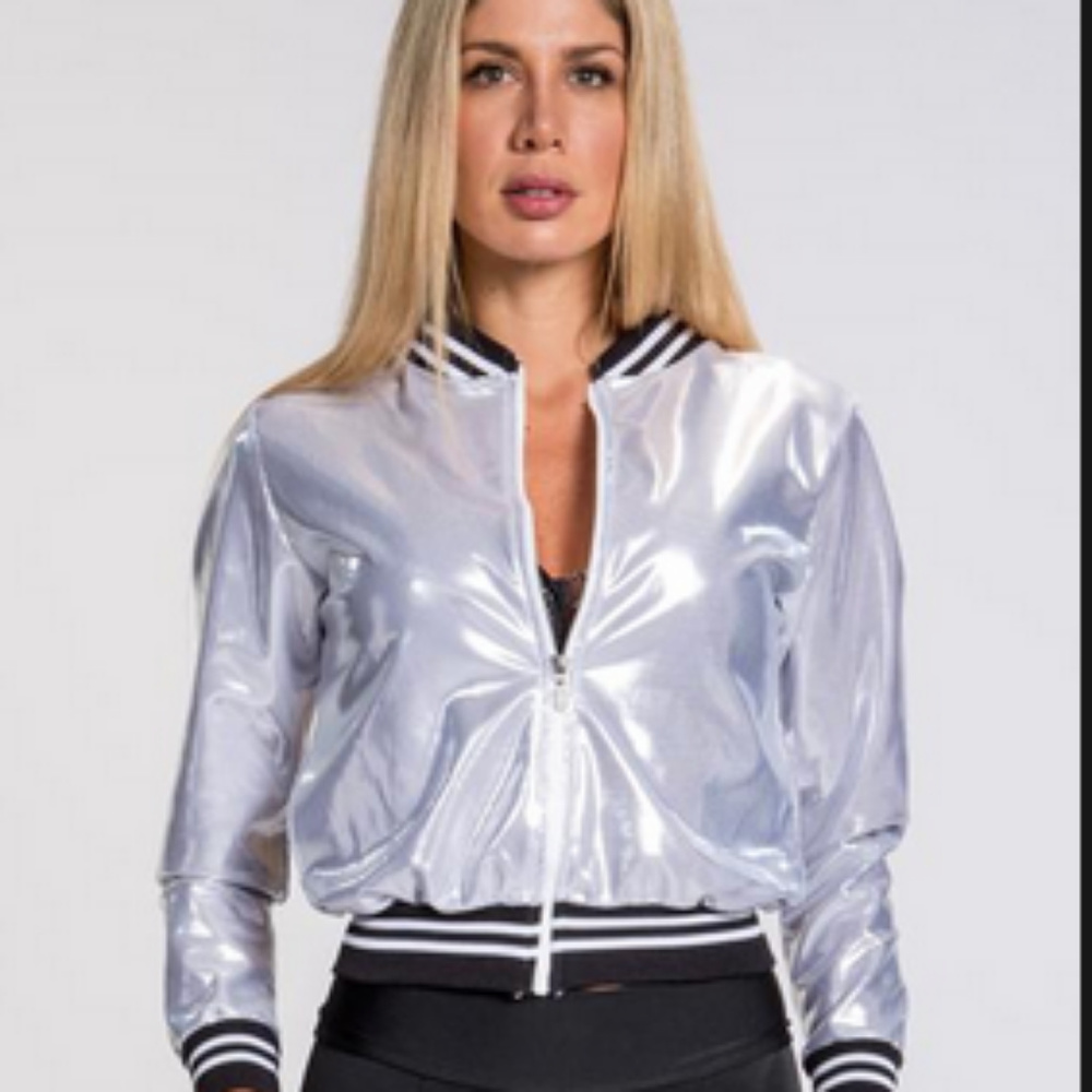 Boston Proper Bomber Jacket Becofit XS